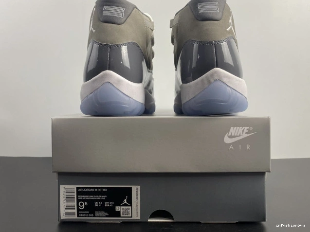 005 CT8012 11 Jordan Air 'Cool Grey' Retro 1013